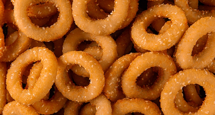 Susamlı Soğan Halkası